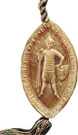 Bildnissiegel des brandenburgischen Markgafen Ludwig I.