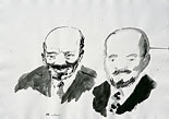 Pavel Pepperstein, Zwei Lenin